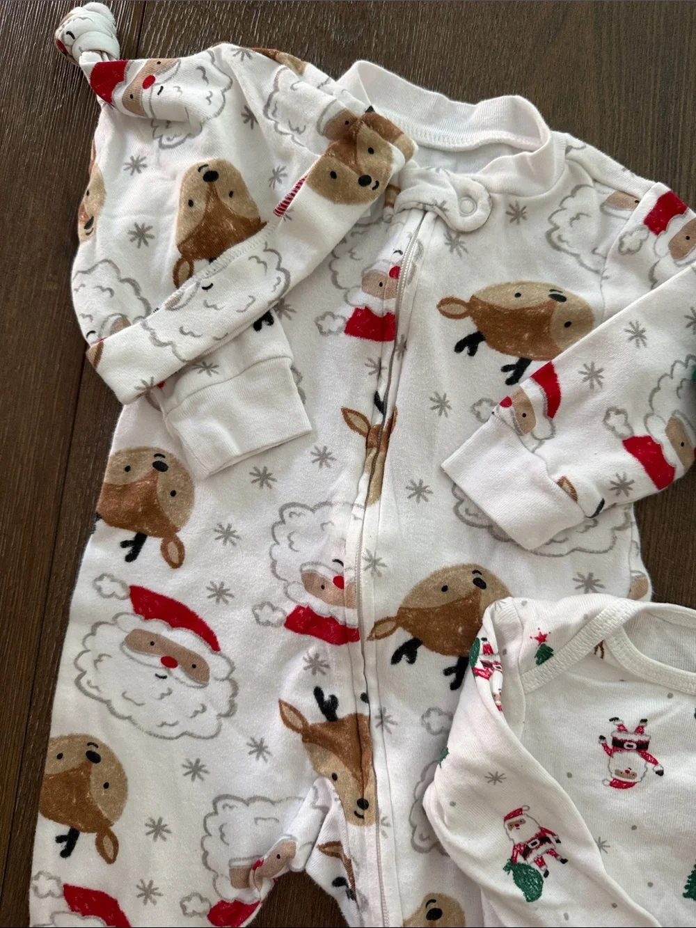 EUC 6 Month Carter’s and Just One You by Carter’s Christmas Outfits